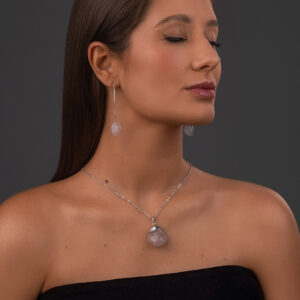 Tumbled Rose Quartz Pendant