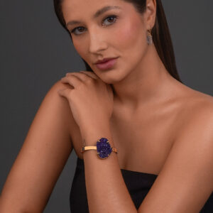 Amethyst Druse Bracelet