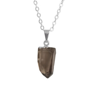Smoky Crystal Point Pendant