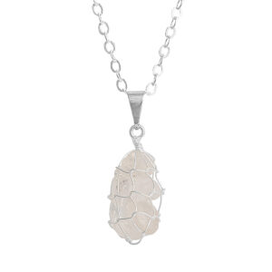 Clear Quartz Basket Pendant