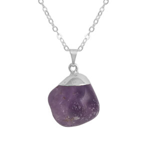 Tumbled Amethyst  Pendant
