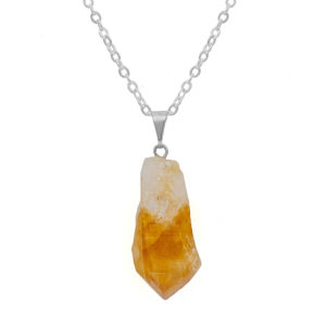 Citrine Point Pendant