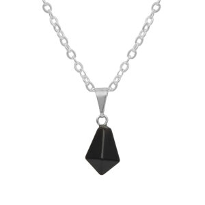 Onyx Diamond Pendant