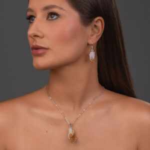 Citrine Point Pendant