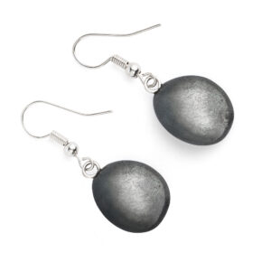 Polished Onyx Earrings