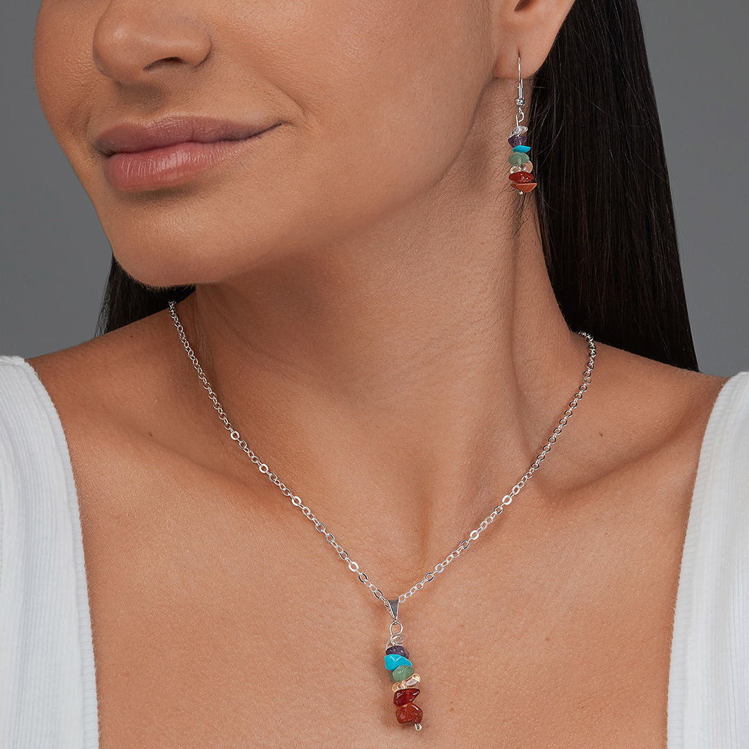 7 Chakra Earrings - Image 3