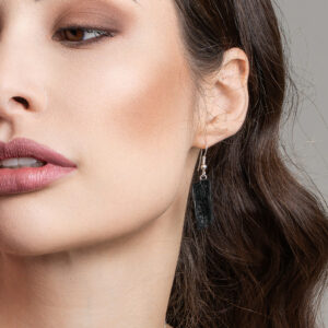 Black Tourmaline Earrings